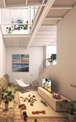 Foto 2 de Venta de piso en Part Alta de 2 habitaciones con terraza y aire acondicionado