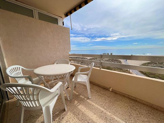 Foto 1 de Alquiler de piso en Canet d´En Berenguer de 3 habitaciones con terraza y piscina