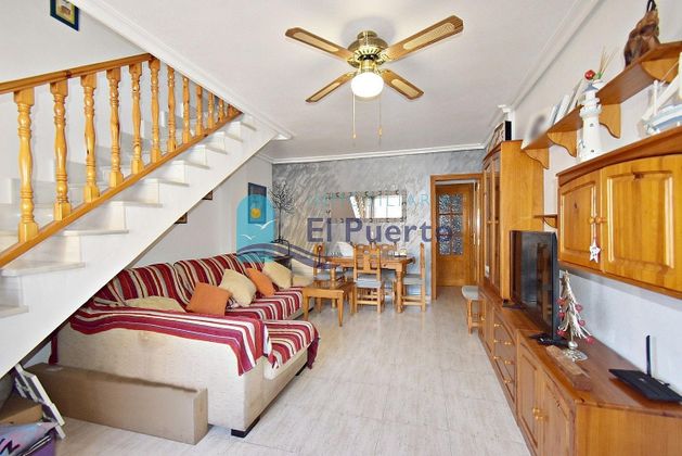 Foto 1 de Dúplex en venda a Puerto de Mazarrón de 3 habitacions amb jardí i balcó