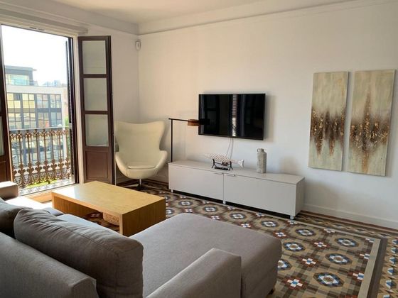 Foto 2 de Piso en alquiler en calle De Gravina de 2 habitaciones con terraza y muebles