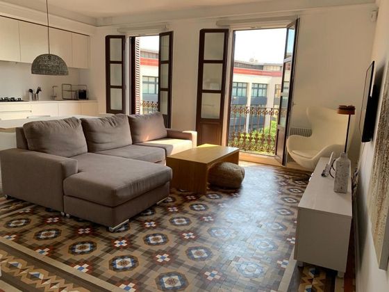 Foto 1 de Piso en alquiler en calle De Gravina de 2 habitaciones con terraza y muebles
