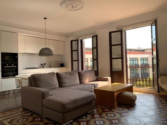 Foto 1 de Piso en alquiler en calle De Gravina de 3 habitaciones con muebles y balcón