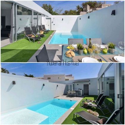 Foto 2 de Casa en alquiler en calle Pasito Blanco de 2 habitaciones con piscina y jardín