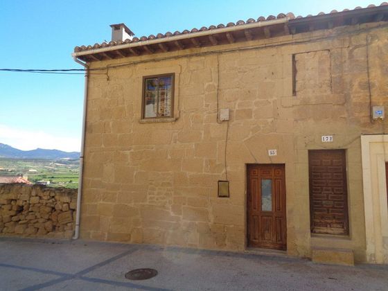 Foto 1 de Casa en venda a San Vicente de la Sonsierra de 3 habitacions amb calefacció
