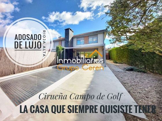 Foto 2 de Casa adosada en venta en Cirueña de 3 habitaciones con terraza y piscina