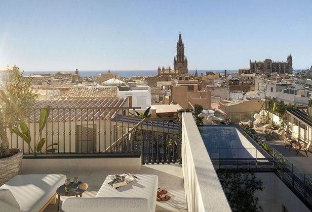 Foto 2 de Àtic en venda a La Seu - Cort - Monti-sión de 2 habitacions amb terrassa i piscina