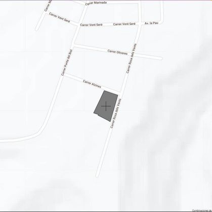 Foto 2 de Venta de terreno en calle Alzines de 1513 m²