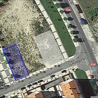 Foto 1 de Venta de terreno en avenida Logroño de 656 m²