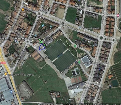 Foto 2 de Venta de terreno en Torrefarrera de 625 m²