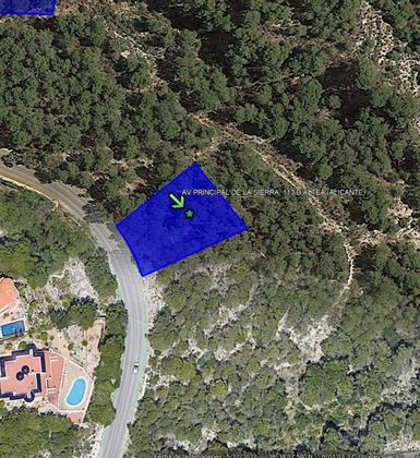 Foto 1 de Venta de terreno en Altea Hills de 858 m²