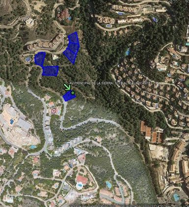 Foto 2 de Venta de terreno en Altea Hills de 858 m²