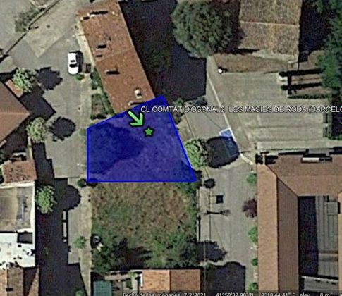 Foto 1 de Venta de terreno en Masies de Roda, Les de 154 m²