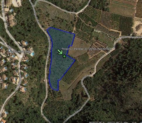 Foto 1 de Venta de terreno en Devesses - Monte Pego de 11813 m²