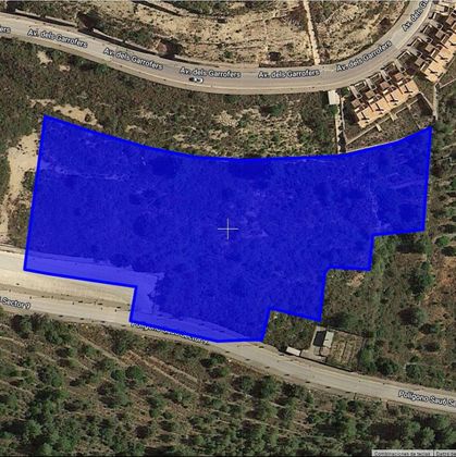 Foto 1 de Venta de terreno en Gata de Gorgos de 12620 m²