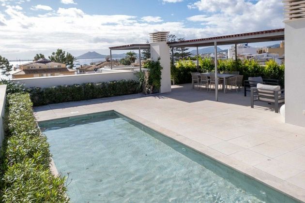 Foto 2 de Ático en venta en Port de Pollença de 4 habitaciones con terraza y piscina