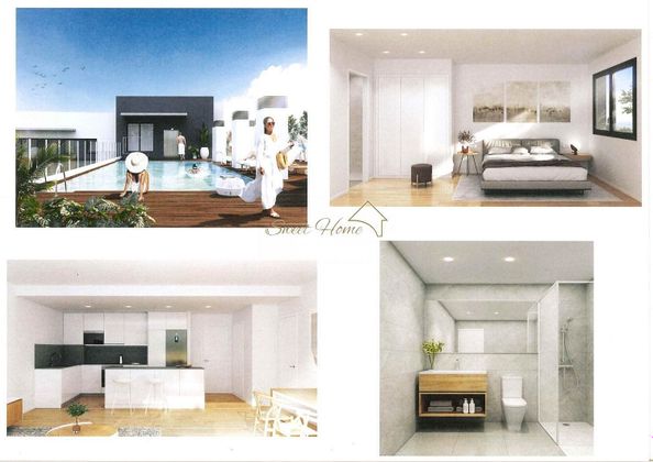 Foto 1 de Piso en venta en Montgat de 4 habitaciones con terraza y piscina