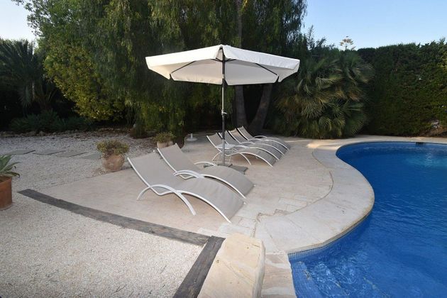 Foto 1 de Alquiler de chalet en L'Albir-Zona Playa de 6 habitaciones con terraza y piscina