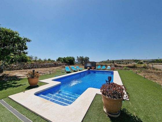 Foto 2 de Venta de casa rural en Teulada Pueblo de 3 habitaciones con terraza y piscina
