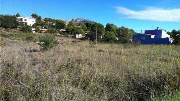 Foto 1 de Venta de terreno en Gata de Gorgos de 6585 m²