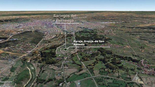 Foto 1 de Venta de terreno en Sariegos de 10445 m²