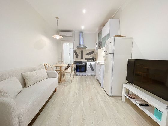 Foto 2 de Alquiler de piso en Sant Antoni de 1 habitación con muebles y aire acondicionado