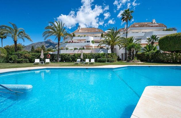 Foto 1 de Alquiler de piso en urbanización Lugar Lomas de Marbella Club de 2 habitaciones con terraza y piscina