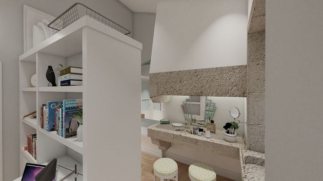 Foto 2 de Dúplex en venta en Centro - Ferrol de 2 habitaciones con balcón y calefacción