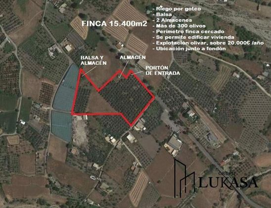 Foto 1 de Venta de terreno en Láujar de Andarax de 15400 m²
