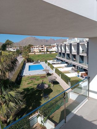 Foto 1 de Dúplex en alquiler en Port de Pollença de 3 habitaciones con terraza y piscina