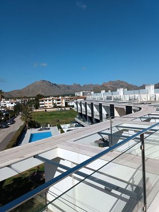 Foto 2 de Dúplex en lloguer a Port de Pollença de 3 habitacions amb terrassa i piscina