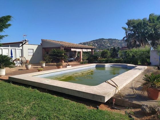 Foto 1 de Casa rural en venda a La Xara - La Sella - Jesús Pobre de 3 habitacions amb terrassa i piscina