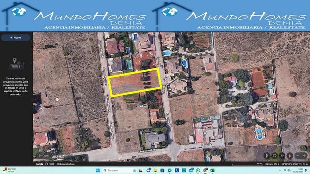 Foto 1 de Venta de terreno en La Pedrera-Vessanes de 1700 m²