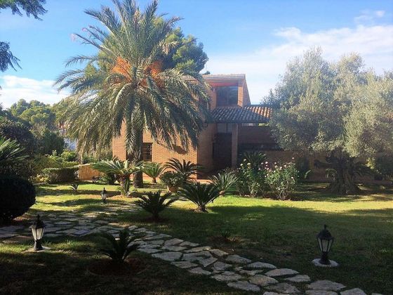 Foto 1 de Casa en venda a El Vedat - Santa Apolonia de 5 habitacions amb piscina i jardí