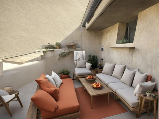 Foto 2 de Àtic en venda a Arrabal de 2 habitacions amb terrassa i balcó
