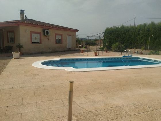 Foto 1 de Venta de casa rural en Fortuna de 3 habitaciones con terraza y piscina
