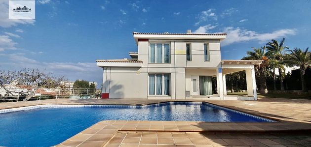 Foto 1 de Xalet en lloguer a L'Albir-Zona Playa de 5 habitacions amb terrassa i piscina