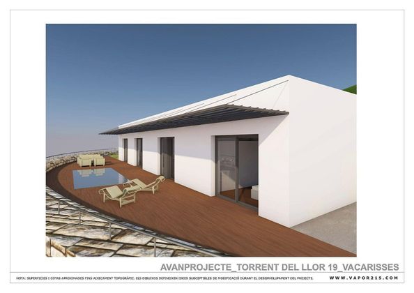 Foto 2 de Venta de casa en calle Torrent del Llort de 3 habitaciones con terraza y piscina