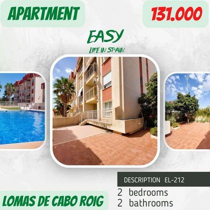 Foto 1 de Pis en venda a calle Cabo Tiñoso de 2 habitacions amb terrassa i piscina