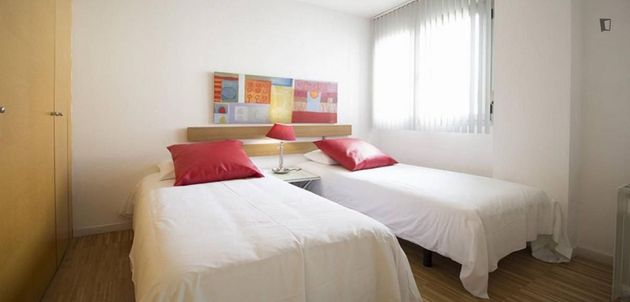 Foto 2 de Alquiler de piso en Embajadores - Lavapiés de 2 habitaciones con muebles y aire acondicionado