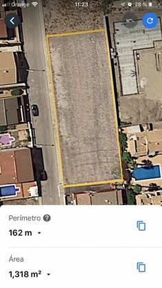 Foto 1 de Venta de terreno en Almoradí de 1350 m²