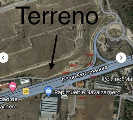 Foto 1 de Terreny en venda a paseo De Extremadura de 900 m²