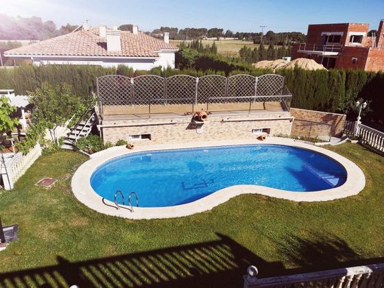 Foto 2 de Xalet en venda a Pedro Lamata - San Pedro Mortero de 7 habitacions amb terrassa i piscina