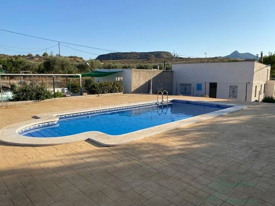 Foto 1 de Venta de casa rural en Aspe de 3 habitaciones con terraza y piscina