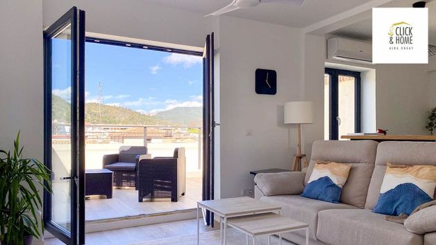 Foto 1 de Ático en alquiler en Estella/Lizarra de 1 habitación con terraza y muebles