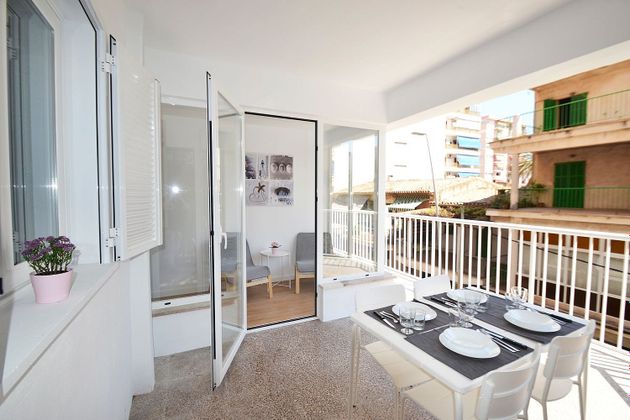 Foto 1 de Piso en alquiler en S'Arenal-Son Verí de 2 habitaciones con terraza y muebles