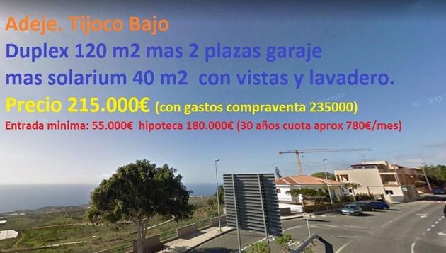 Foto 1 de Casa en venda a Tijoco Bajo de 3 habitacions amb garatge i balcó