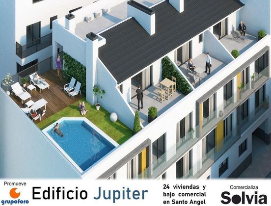 Foto 2 de Àtic en venda a Santo Angel de 3 habitacions amb terrassa i piscina