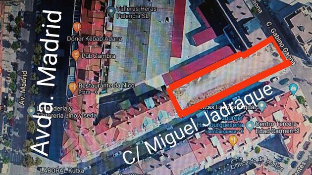 Foto 1 de Venta de terreno en calle Miguel Jadraque de 853 m²