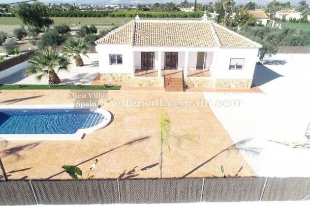 Foto 1 de Venta de chalet en Catral de 3 habitaciones con terraza y piscina
