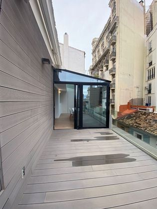 Foto 1 de Ático en alquiler en calle De Sant Ferran de 2 habitaciones con terraza y garaje